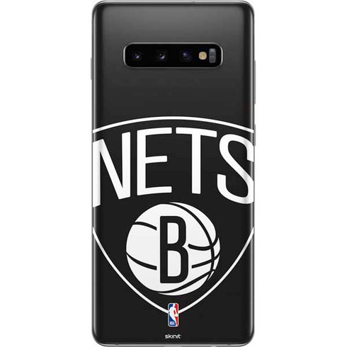 NBA Brooklyn Nets Large Logo Galaxy S10 Plus Skin