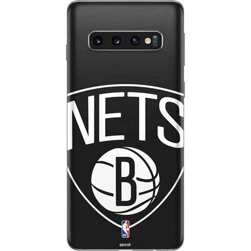 NBA Brooklyn Nets Large Logo Galaxy S10 Skin