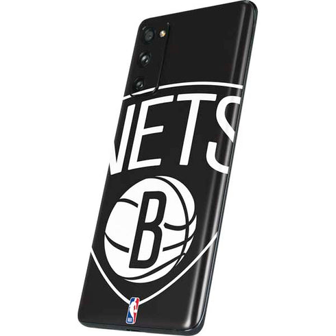 NBA Brooklyn Nets Large Logo Galaxy S20 Fan Edition Skin