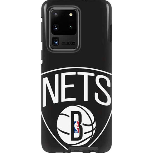 NBA Brooklyn Nets Large Logo Galaxy S20 Ultra 5G Pro Case