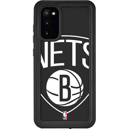 NBA Brooklyn Nets Large Logo Galaxy S20 Waterproof Case