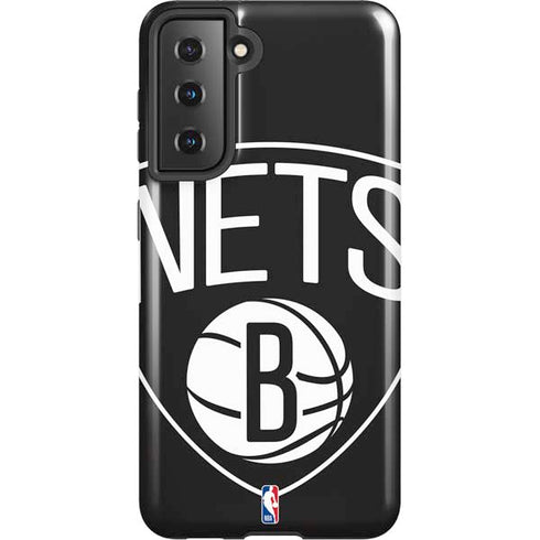NBA Brooklyn Nets Large Logo Galaxy S21 5G Pro Case