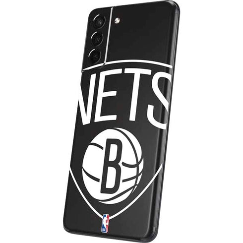 NBA Brooklyn Nets Large Logo Galaxy S21 5G Skin