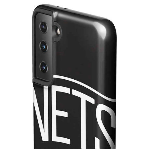 NBA Brooklyn Nets Large Logo Galaxy S21 Plus 5G Pro Case