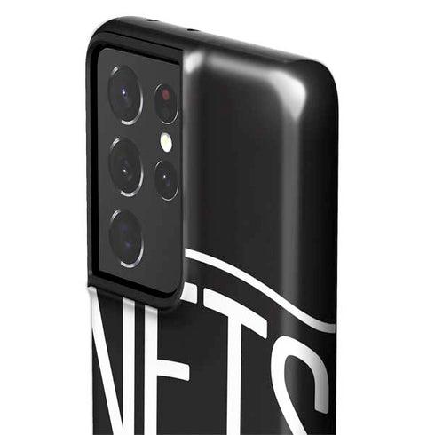 NBA Brooklyn Nets Large Logo Galaxy S21 Ultra 5G Pro Case