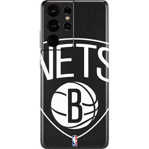 NBA Brooklyn Nets Large Logo Galaxy S21 Ultra 5G Skin