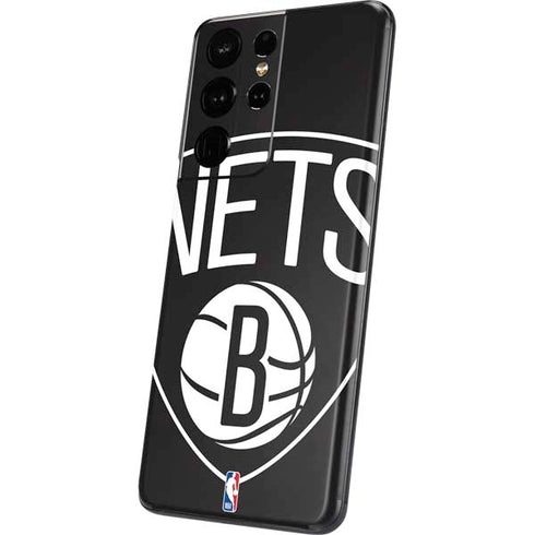 NBA Brooklyn Nets Large Logo Galaxy S21 Ultra 5G Skin