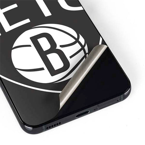 NBA Brooklyn Nets Large Logo Galaxy S22 Plus Skin