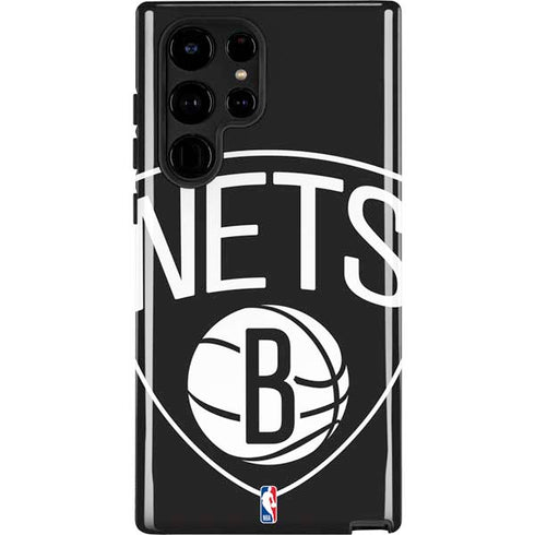 NBA Brooklyn Nets Large Logo Galaxy S22 Ultra Pro Case