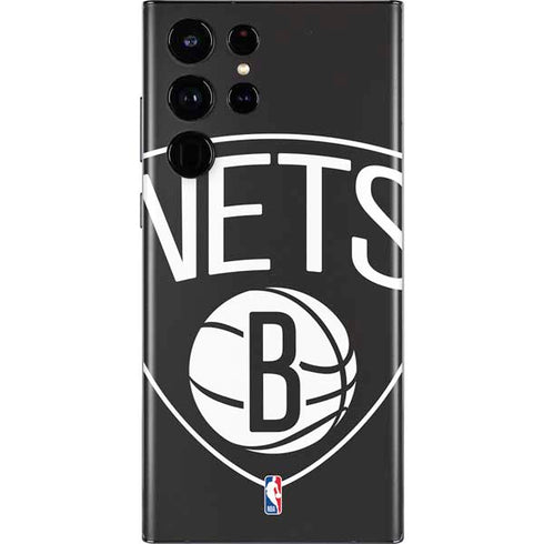 NBA Brooklyn Nets Large Logo Galaxy S22 Ultra Skin