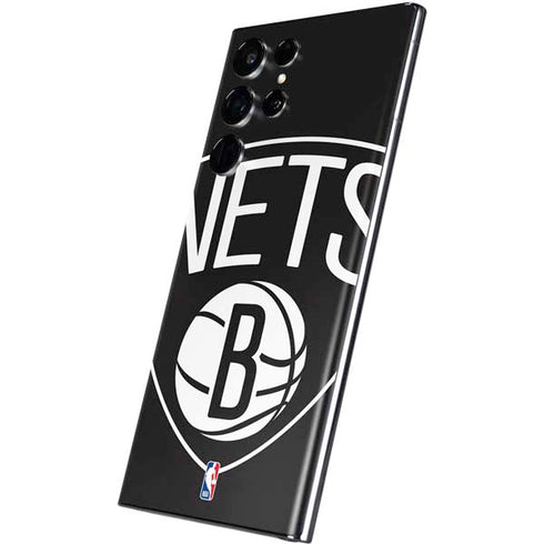 NBA Brooklyn Nets Large Logo Galaxy S22 Ultra Skin