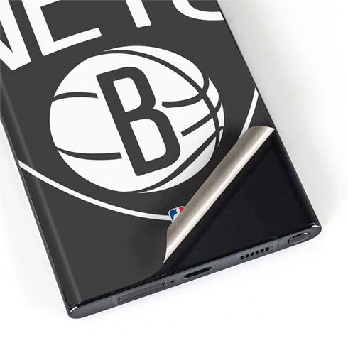 NBA Brooklyn Nets Large Logo Galaxy S22 Ultra Skin