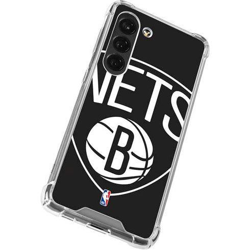 NBA Brooklyn Nets Large Logo Galaxy S23 Clear Case