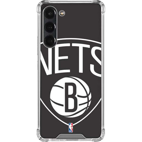 NBA Brooklyn Nets Large Logo Galaxy S23 Plus Clear Case