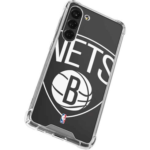 NBA Brooklyn Nets Large Logo Galaxy S23 Plus Clear Case