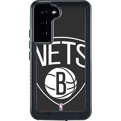 NBA Brooklyn Nets Large Logo Galaxy S23 Plus Waterproof Case