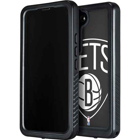 NBA Brooklyn Nets Large Logo Galaxy S23 Waterproof Case