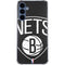 NBA Brooklyn Nets Large Logo Galaxy S24 Clear Case