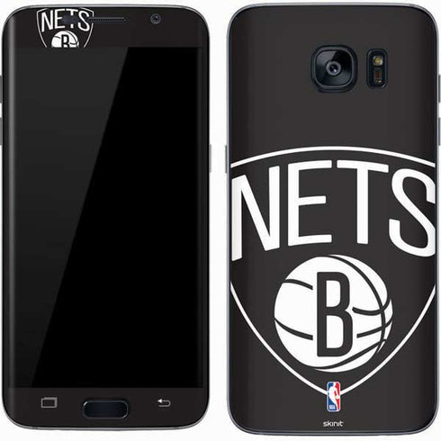 NBA Brooklyn Nets Large Logo Galaxy S7 Skin