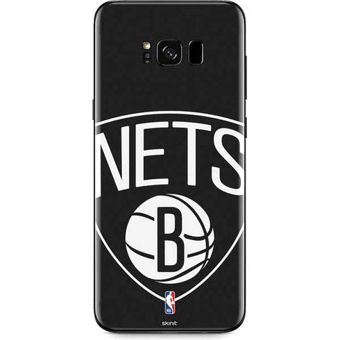 NBA Brooklyn Nets Large Logo Galaxy S8 Plus Skin