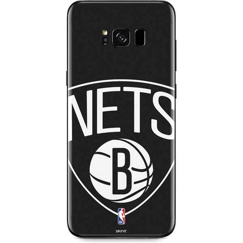 NBA Brooklyn Nets Large Logo Galaxy S8 Skin