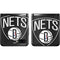 NBA Brooklyn Nets Large Logo Galaxy Z Flip Skin