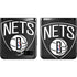 NBA Brooklyn Nets Large Logo Galaxy Z Flip Skin