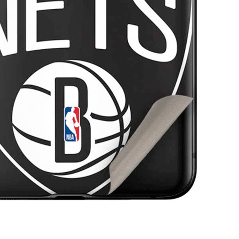 NBA Brooklyn Nets Large Logo Galaxy Z Flip Skin