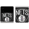 NBA Brooklyn Nets Large Logo Galaxy Z Flip4 5G Skin