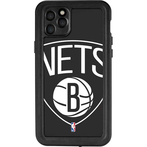 NBA Brooklyn Nets Large Logo iPhone 11 Pro Max Waterproof Case