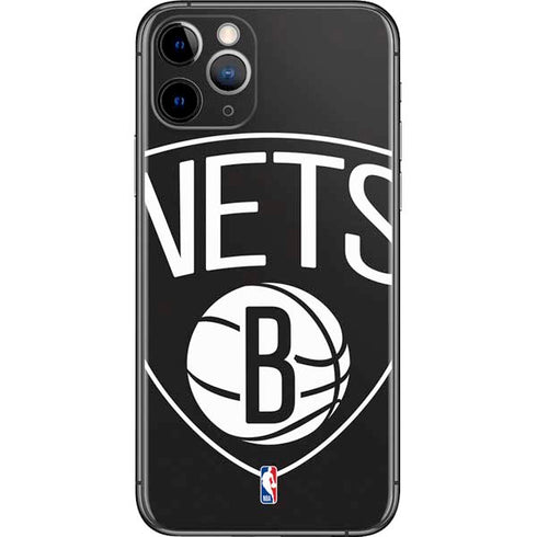 NBA Brooklyn Nets Large Logo iPhone 11 Pro Skin