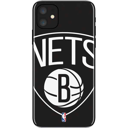 NBA Brooklyn Nets Large Logo iPhone 11 Skin