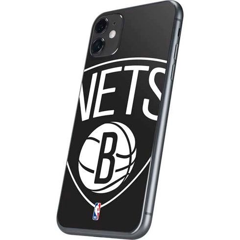 NBA Brooklyn Nets Large Logo iPhone 11 Skin