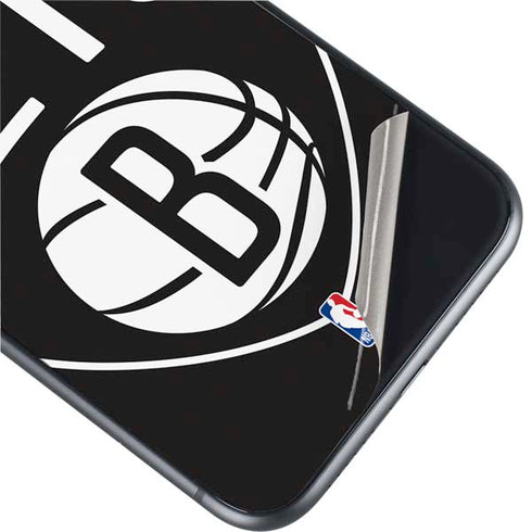 NBA Brooklyn Nets Large Logo iPhone 11 Skin