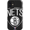 NBA Brooklyn Nets Large Logo iPhone 12 Mini Impact Case
