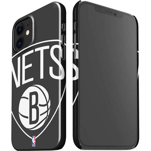 NBA Brooklyn Nets Large Logo iPhone 12 Mini Lite Case