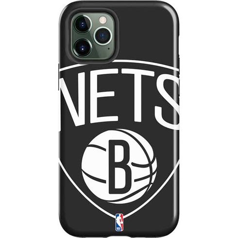 NBA Brooklyn Nets Large Logo iPhone 12 Pro Impact Case