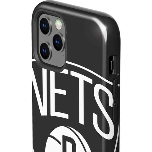 NBA Brooklyn Nets Large Logo iPhone 12 Pro Impact Case