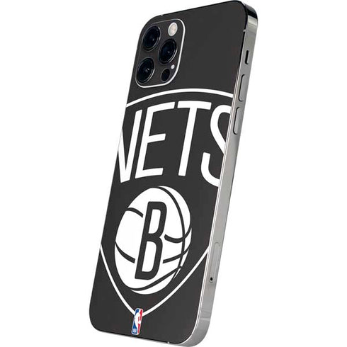 NBA Brooklyn Nets Large Logo iPhone 12 Pro Max Skin