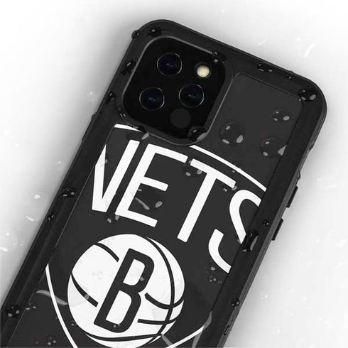 NBA Brooklyn Nets Large Logo iPhone 12 Pro Max Waterproof Case