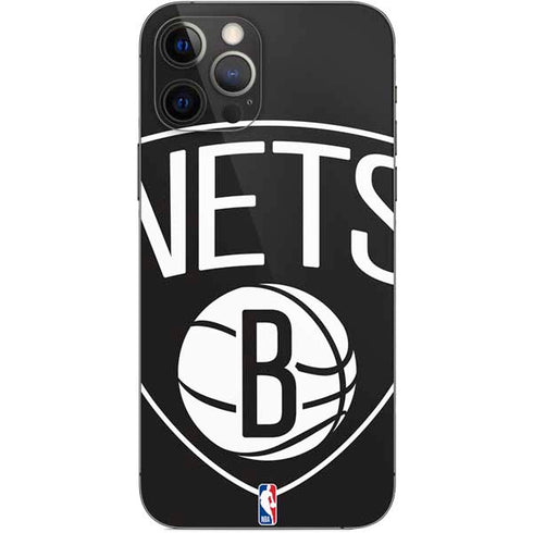 NBA Brooklyn Nets Large Logo iPhone 12 Pro Skin