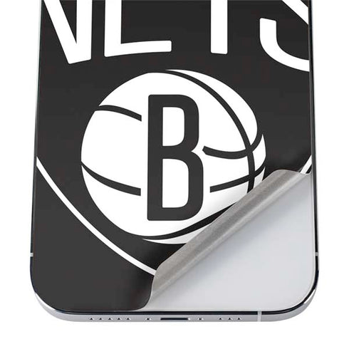 NBA Brooklyn Nets Large Logo iPhone 12 Pro Skin