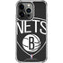 NBA Brooklyn Nets Large Logo iPhone 13 Pro Clear Case