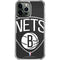 NBA Brooklyn Nets Large Logo iPhone 13 Pro Max Clear Case