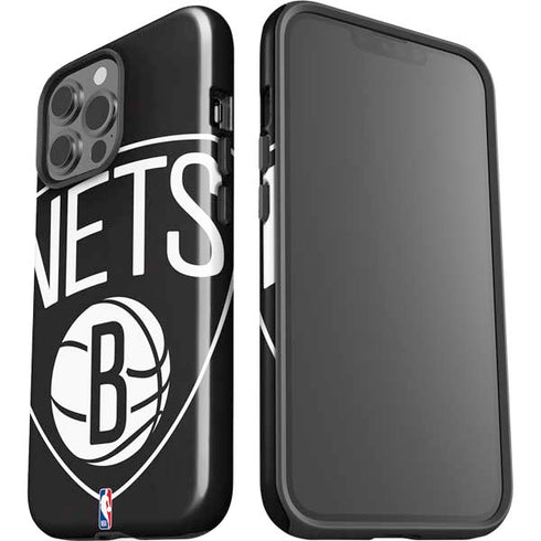NBA Brooklyn Nets Large Logo iPhone 13 Pro Max Impact Case