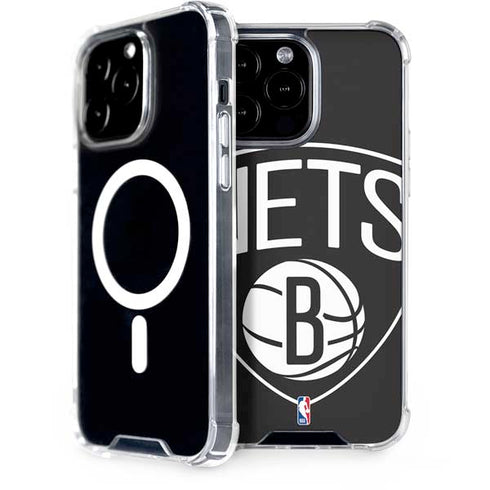 NBA Brooklyn Nets Large Logo iPhone 13 Pro Max MagSafe Case