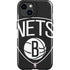 NBA Brooklyn Nets Large Logo iPhone 15 Plus Impact Case