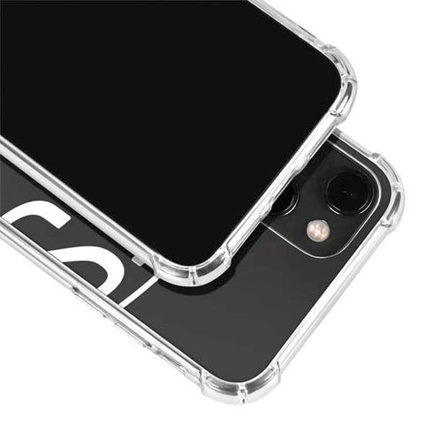 NBA Brooklyn Nets Large Logo iPhone 15 Plus Clear Case