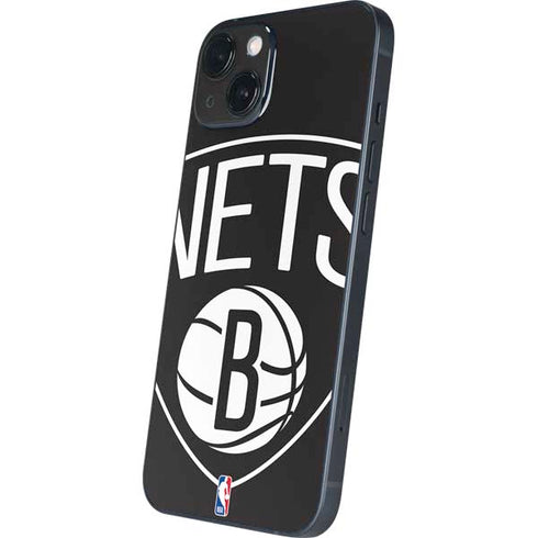 NBA Brooklyn Nets Large Logo iPhone 14 Plus Skin