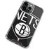 NBA Brooklyn Nets Large Logo iPhone 14 Pro Clear Case